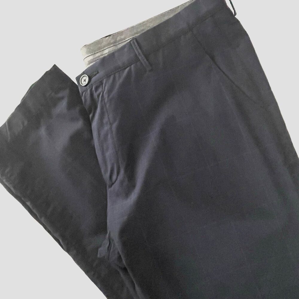 Hugo Boss AG Dress Pants Men's Size 36R Dieselstrasse 12 Blue Window Pane Check